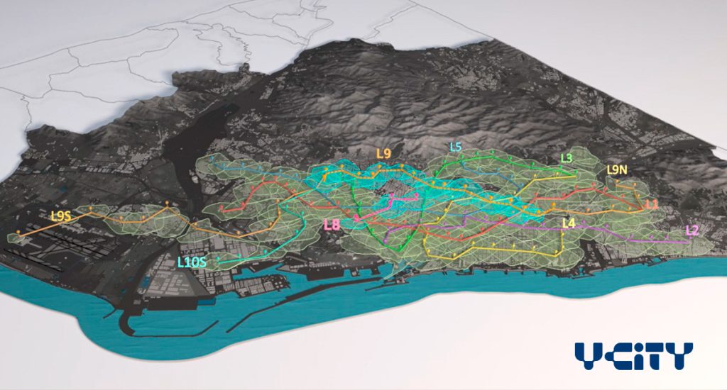 Proximity Cities. vCity &amp; BSC Data Viz Group (Guillermo Marín – Jerónimo Calderón)
