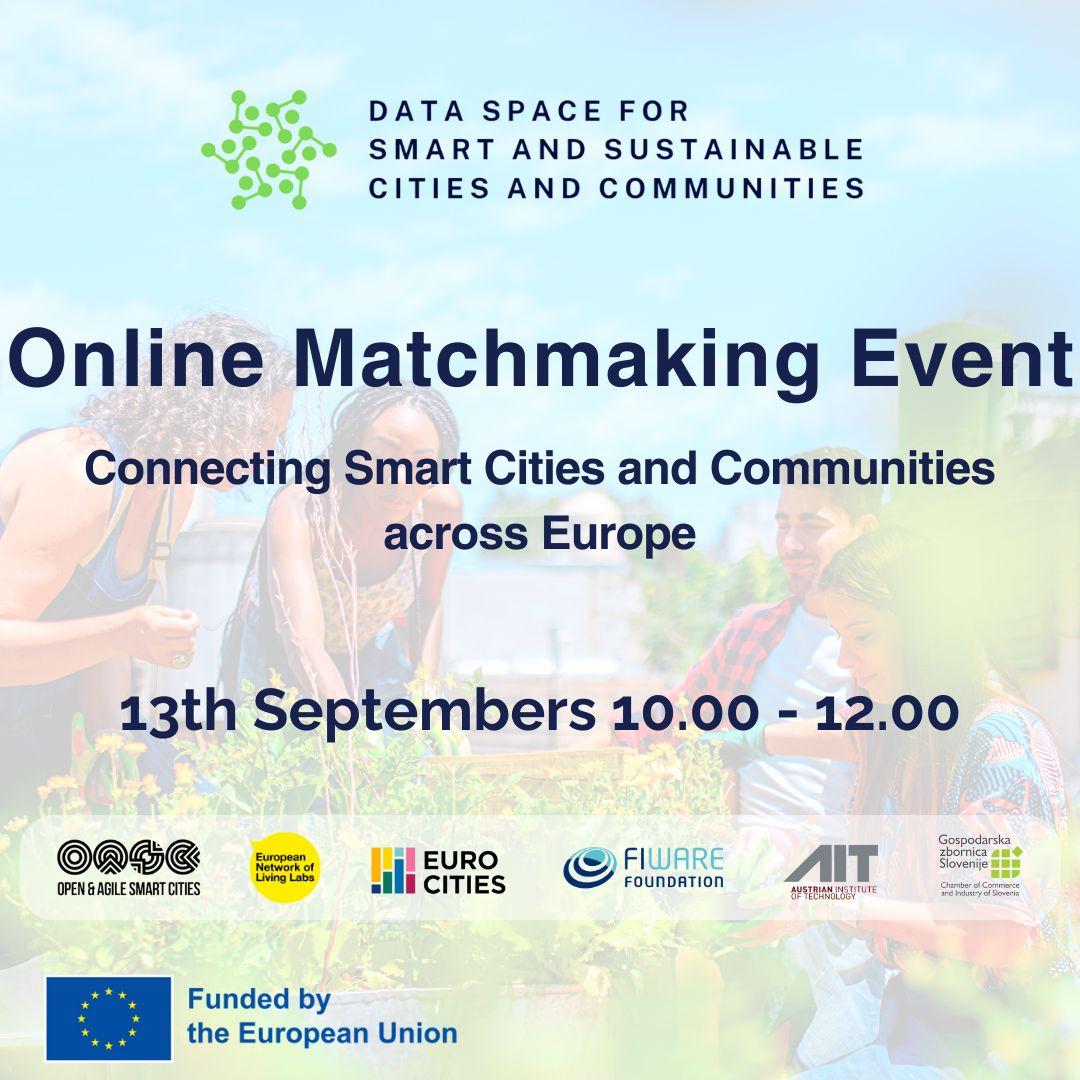 Online matchmaking event on 13 September
