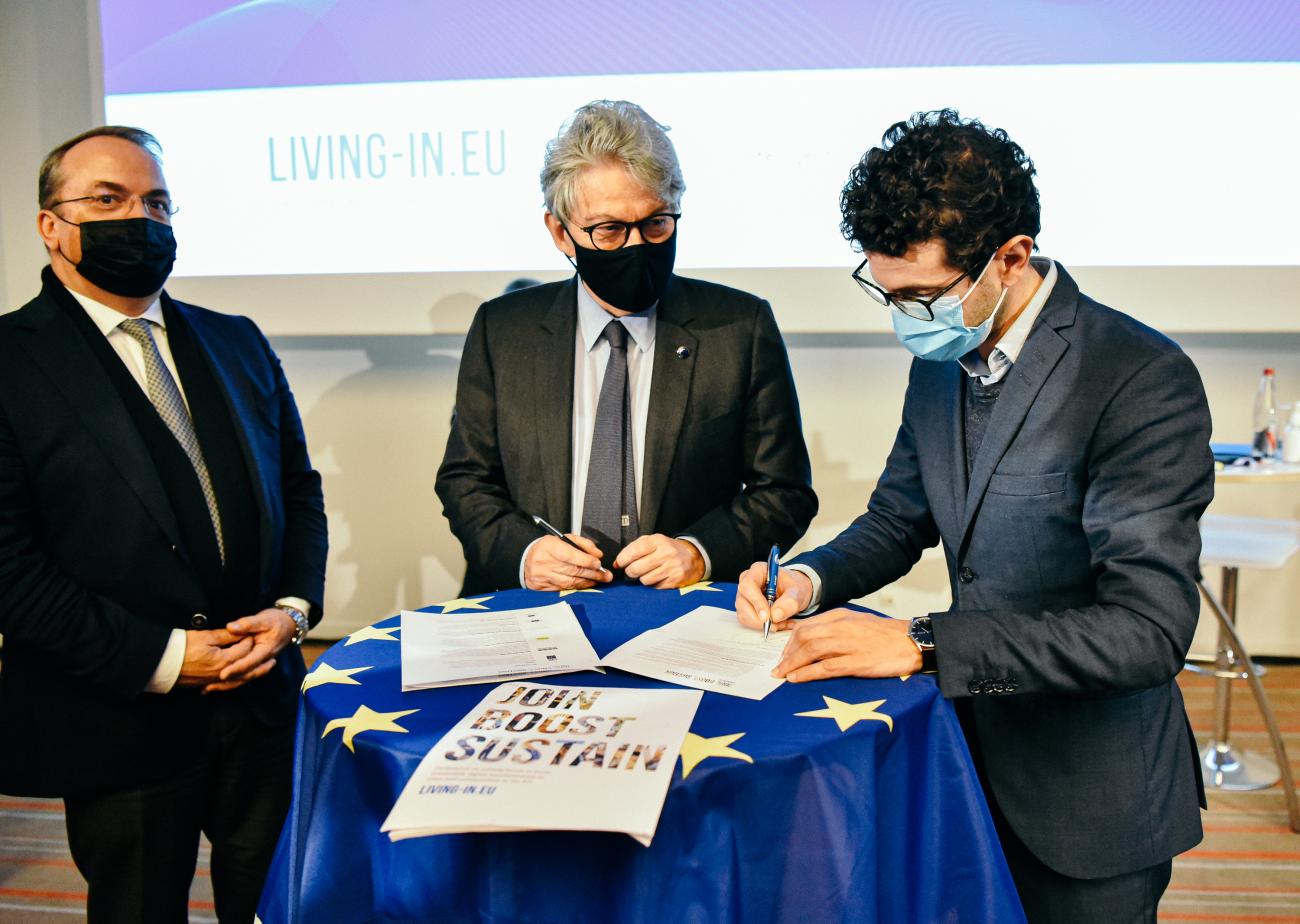 Breton and Mayor of Leuven