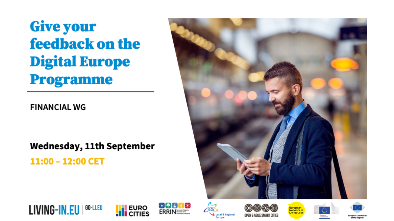 Financial WG - Give your feedback