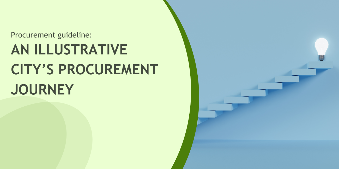 An illustrative city’s procurement journey