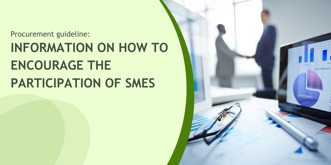 Information on how to encourage participation of SMEs