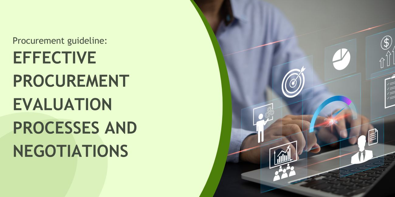 Effective Procurement Evaluation Processes and Negotiations